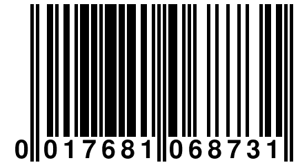 0 017681 068731