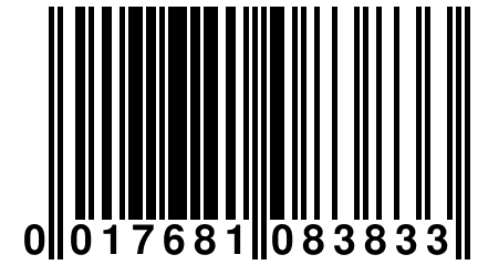 0 017681 083833