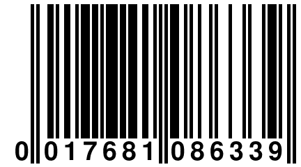 0 017681 086339