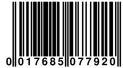 0 017685 077920