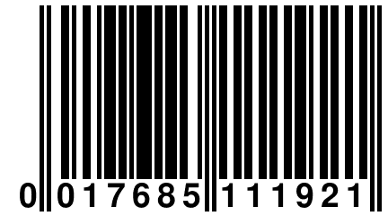 0 017685 111921