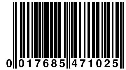 0 017685 471025