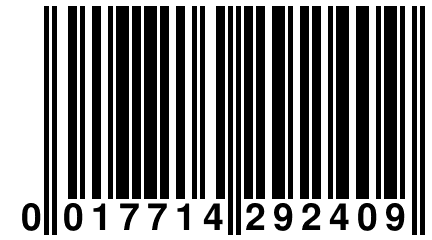 0 017714 292409