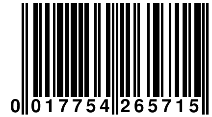 0 017754 265715