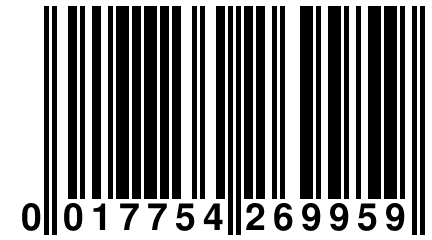 0 017754 269959