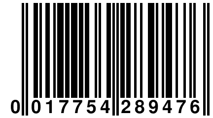 0 017754 289476