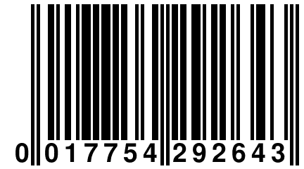 0 017754 292643