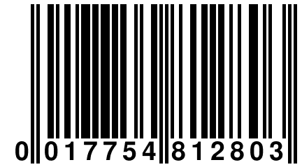 0 017754 812803