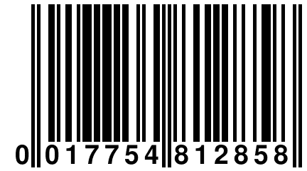 0 017754 812858