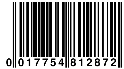 0 017754 812872