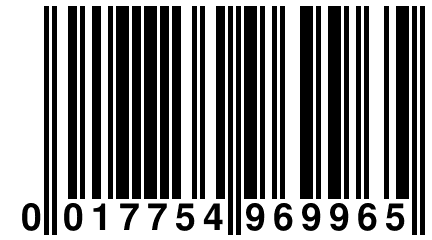 0 017754 969965