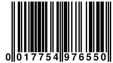 0 017754 976550