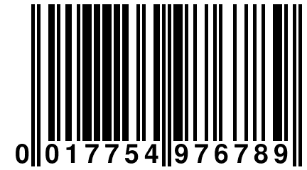 0 017754 976789