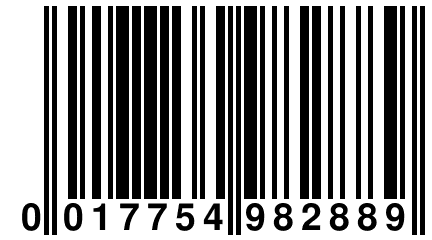 0 017754 982889