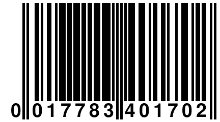 0 017783 401702