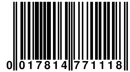 0 017814 771118