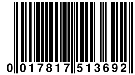 0 017817 513692