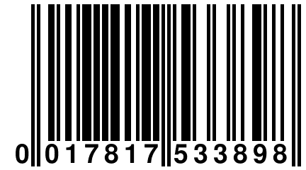 0 017817 533898