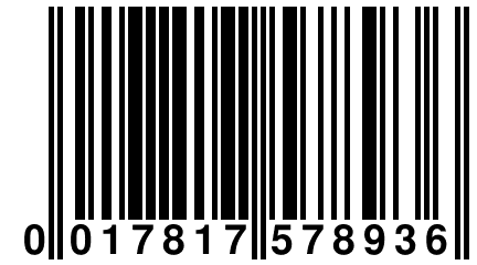 0 017817 578936