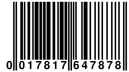 0 017817 647878