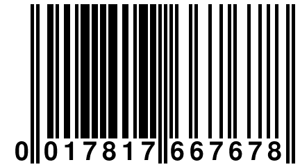 0 017817 667678