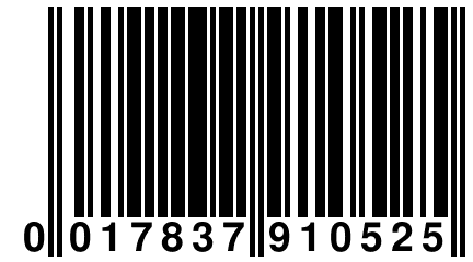 0 017837 910525