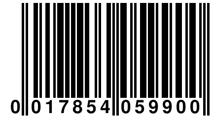 0 017854 059900