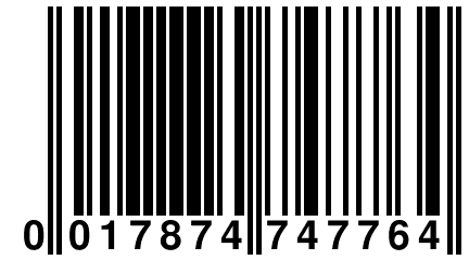 0 017874 747764