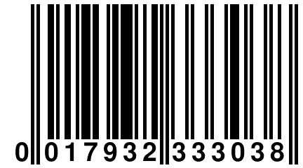 0 017932 333038