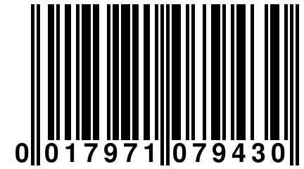 0 017971 079430