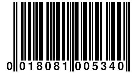 0 018081 005340