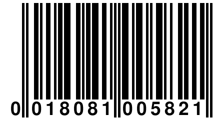 0 018081 005821