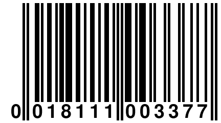 0 018111 003377