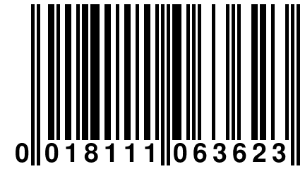 0 018111 063623