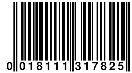 0 018111 317825