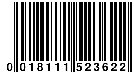 0 018111 523622