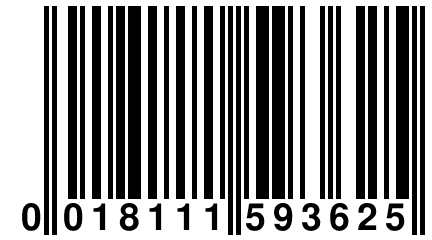 0 018111 593625