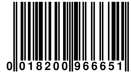 0 018200 966651