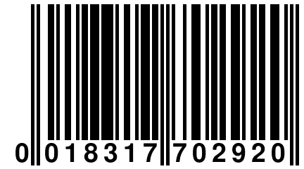 0 018317 702920