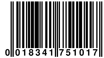 0 018341 751017