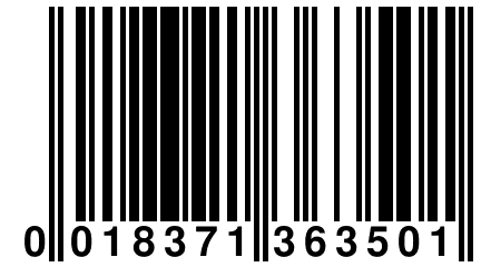 0 018371 363501