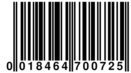 0 018464 700725