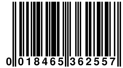 0 018465 362557