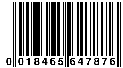 0 018465 647876