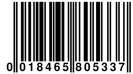 0 018465 805337