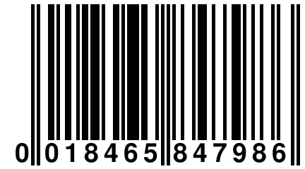 0 018465 847986