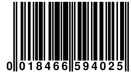 0 018466 594025