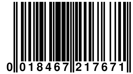 0 018467 217671