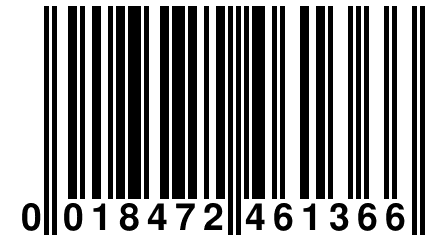 0 018472 461366