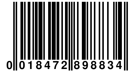 0 018472 898834